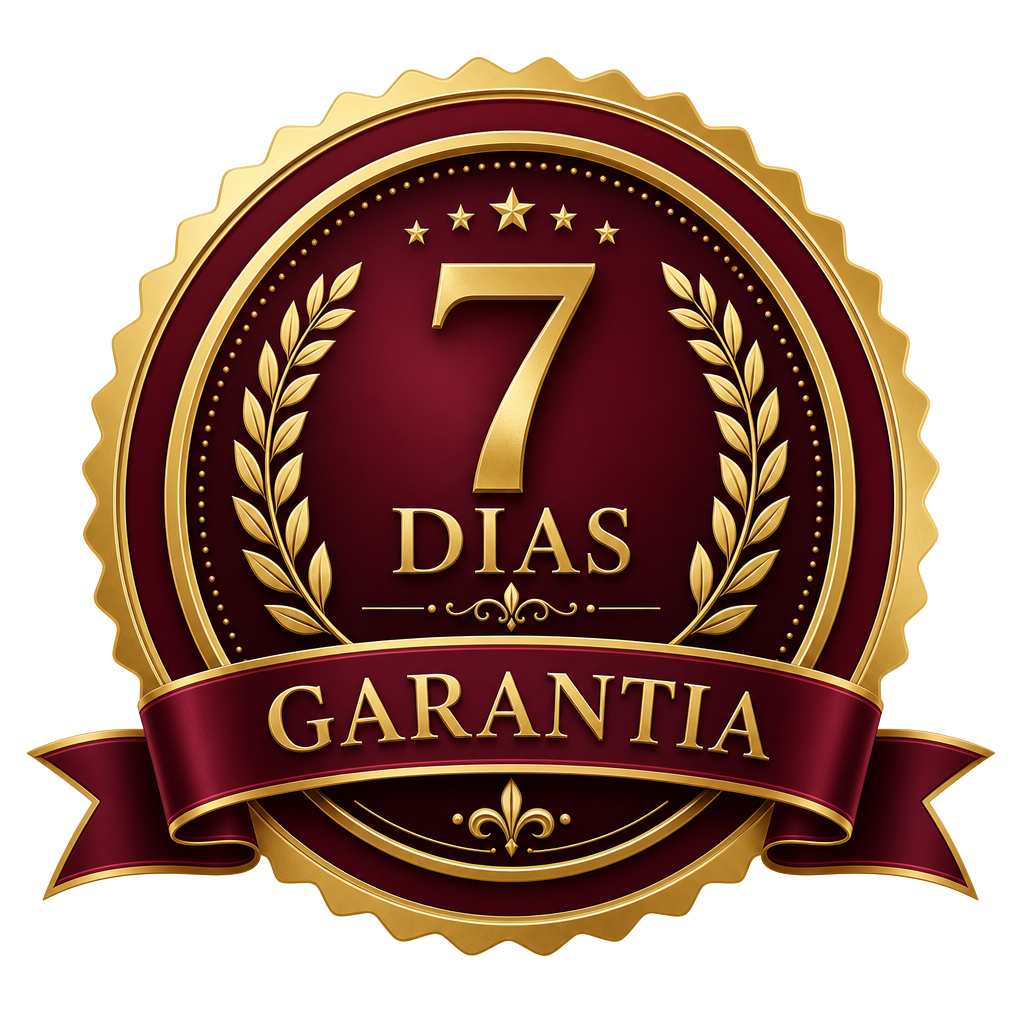 Selo de garantia de 7 dias